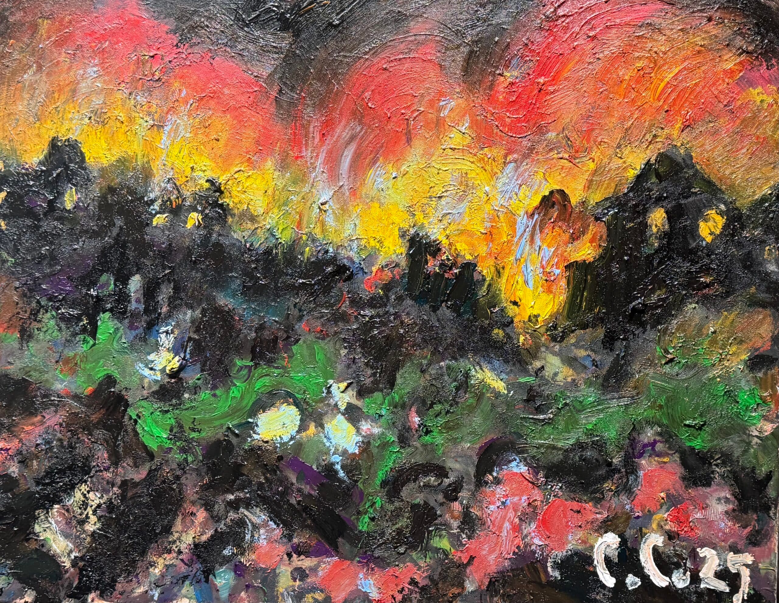 Chuck Connelly — Fire in the Valley, 2025