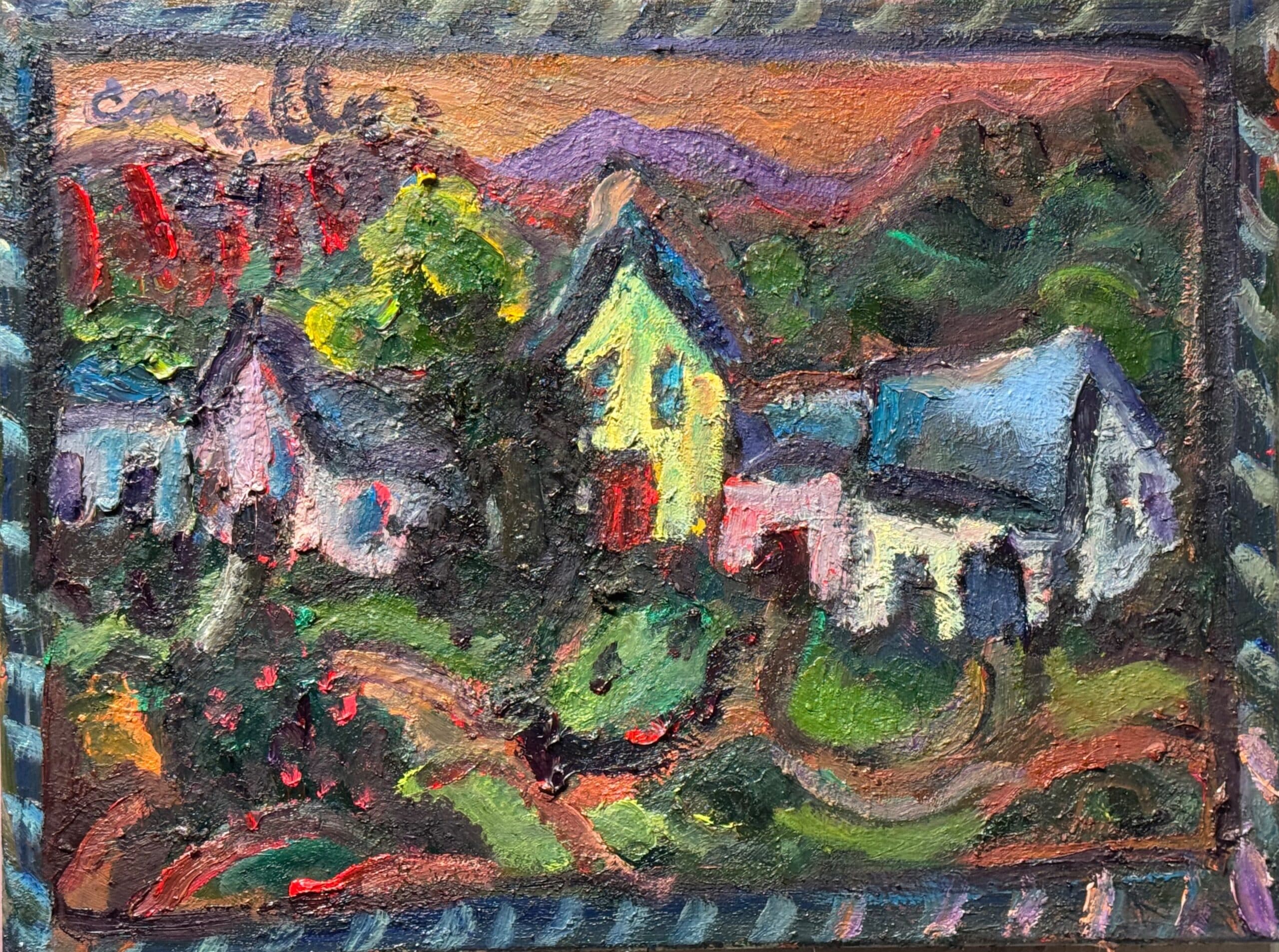 Chuck Connelly — Sunset on the Compound, 2025