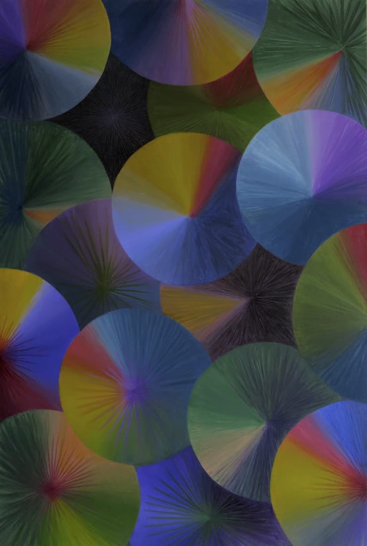 John Mendelsohn — Dark Color Wheel, 2022