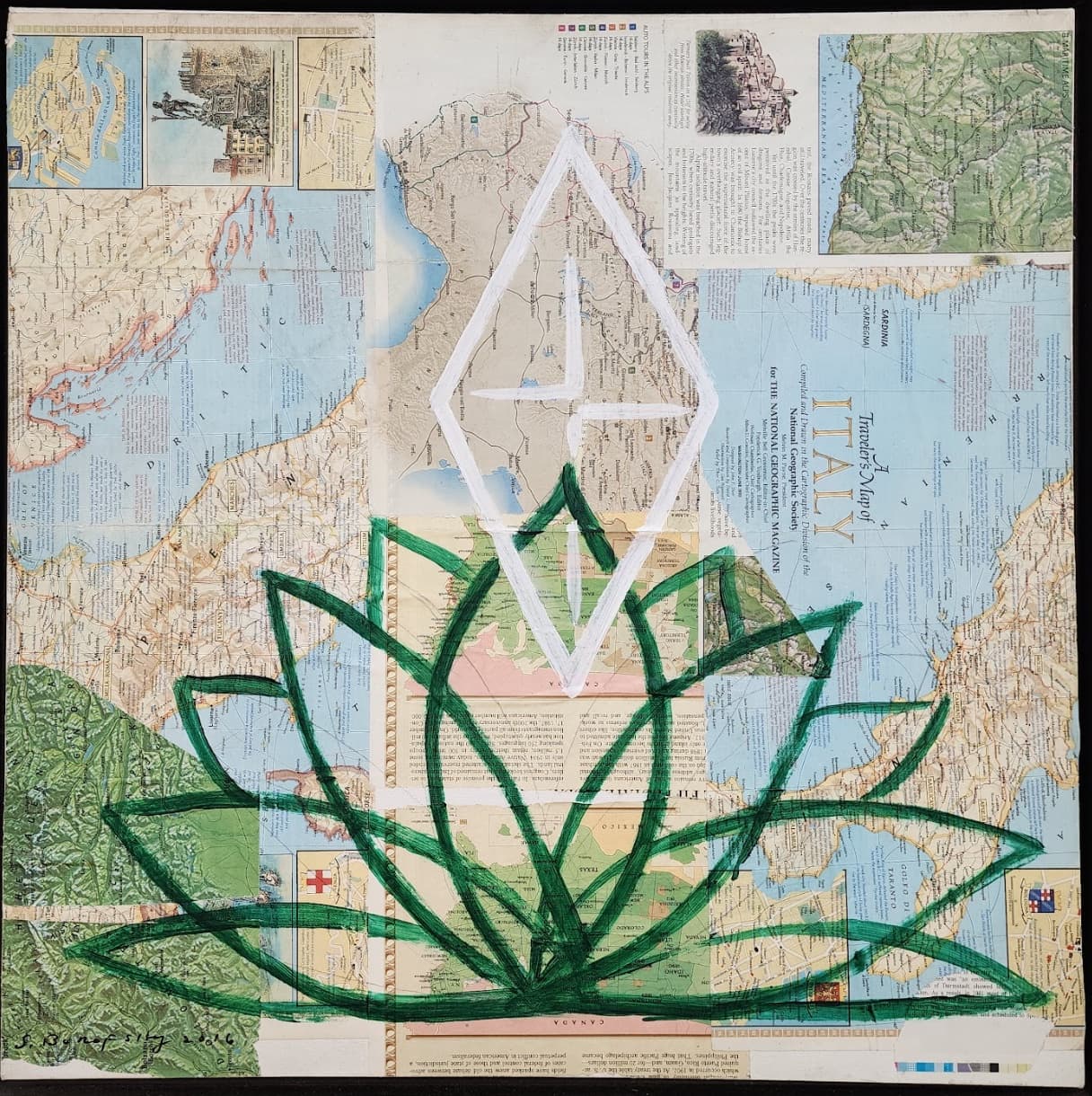 Scot Borofsky — Emblem | Sign III, 2016
