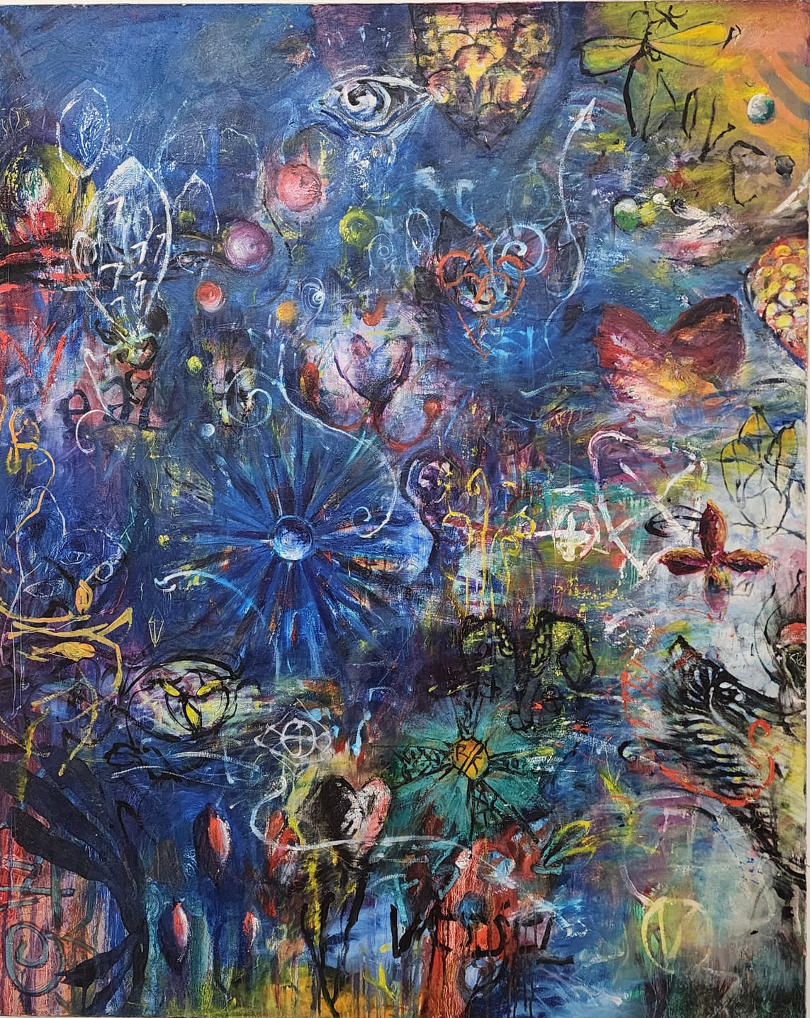 Ford Crull — Blue Cross Flower, 2025